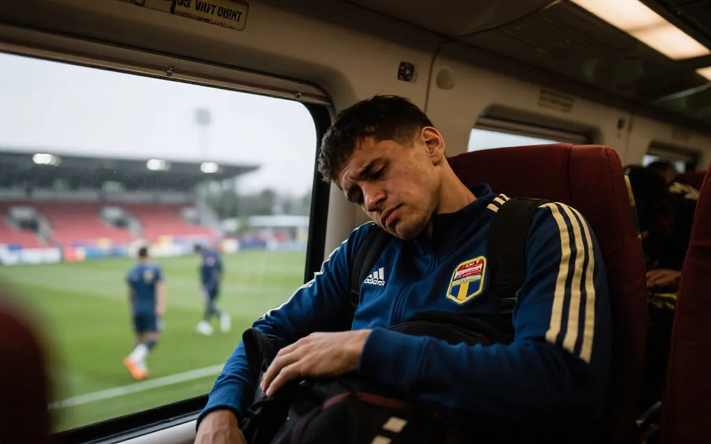 球员在国家队比赛后返回俱乐部训练，体现赛程压力与节奏切换